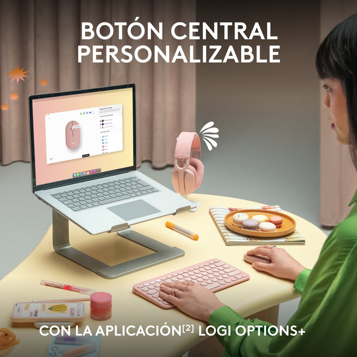 EAN 5099206110410 - Logitech 910-007014 ratón Viajes Ambidextro RF Wireless + Bluetooth Óptico 4000 DPI imagen 13