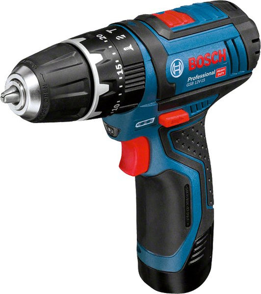 EAN 3165140773287 - Bosch GSB 10,8-2-LI Professional Sin llave Negro, Azul, Rojo imagen 1