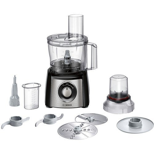 EAN 4242002853369 - Bosch MCM3401M robot de cocina 800 W 2,3 L Negro, Acero inoxidable imagen 1