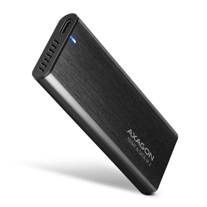 EAN 8595247907097 - Axagon EEM2-SB2 caja para disco duro externo Caja externa para unidad de estado sólido (SSD) Negro M.2 imagen 1