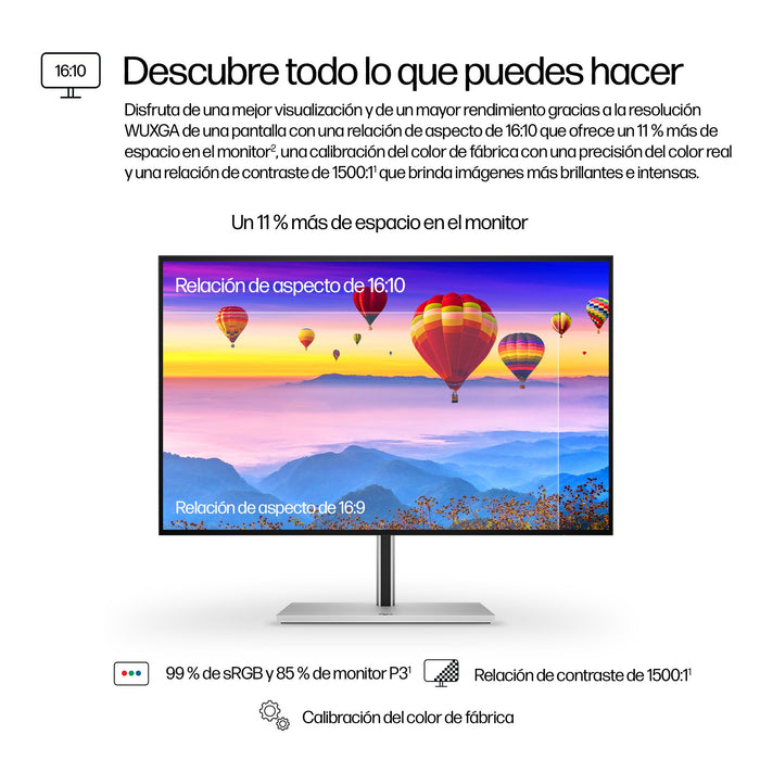 EAN 5715063476277 - HP Series 7 Pro 24 inch WUXGA USB-C Monitor - 724pu pantalla para PC 61 cm (24") 1920 x 1200 Pixeles LCD  imagen 6