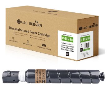 G&G Reborn-Toner Compatible Con Canon C-Exv58 3763c002 Bk