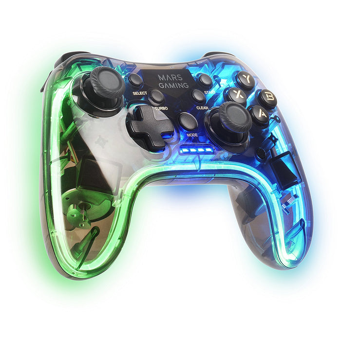 EAN 8435693102267 - Mars Gaming MGP-24 Negro, Transparente RF Android, MAC, PC, PlayStation 4, Playstation 3, Xbox 360 imagen 3