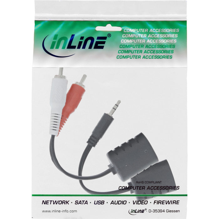 Alargador Audio Inline Rca A Través De Lan/Ethernet/Rj45 Máx. Juego Completo De 50m