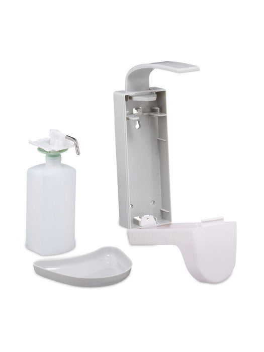 Relaxdays Seifenspender Con Tropfschale 0,5 L Blanco