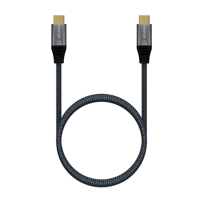 EAN 8436574707885 - AISENS A107-0672 cable USB USB4 Gen 2x2 1,5 m USB C Gris imagen 3