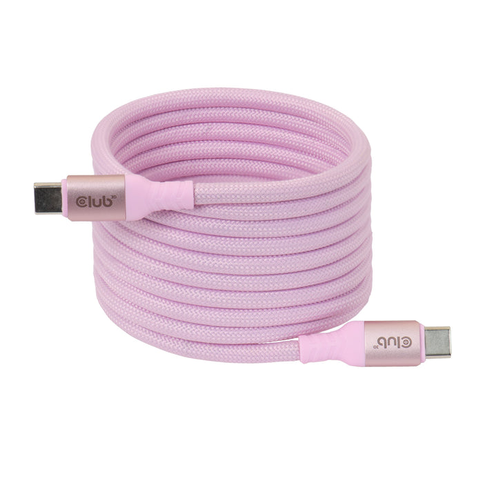 EAN 8719214473600 - CLUB3D CAC-3031 cable USB USB 2.0 2 m USB C Rosa imagen 1