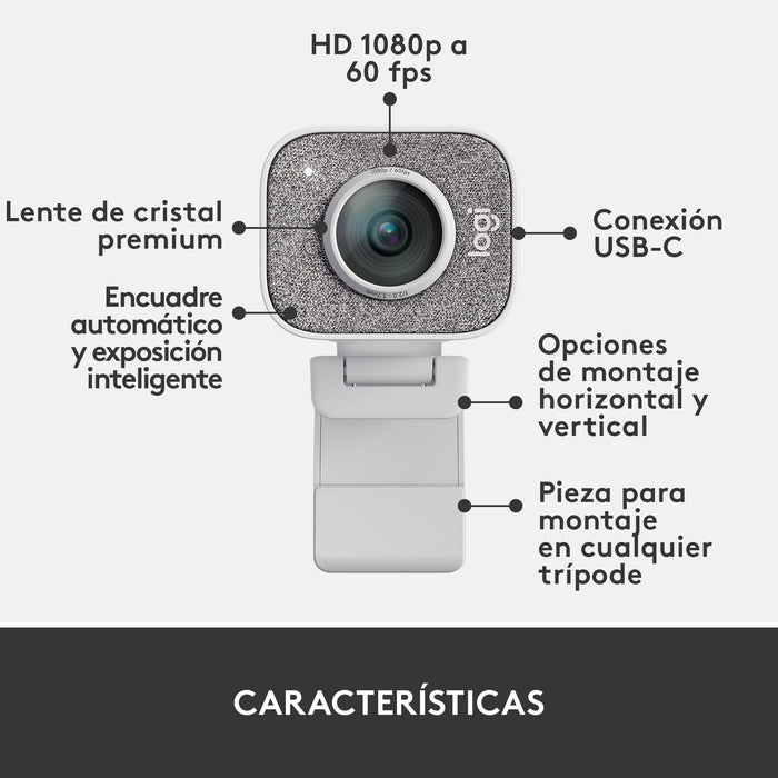 EAN 5099206087682 - Logitech 960-001297 cámara web 1920 x 1080 Pixeles USB Blanco imagen 19