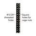 EAN 0037332187291 - Tripp Lite SRW9UG armario rack Bastidor de pared Negro imagen 6