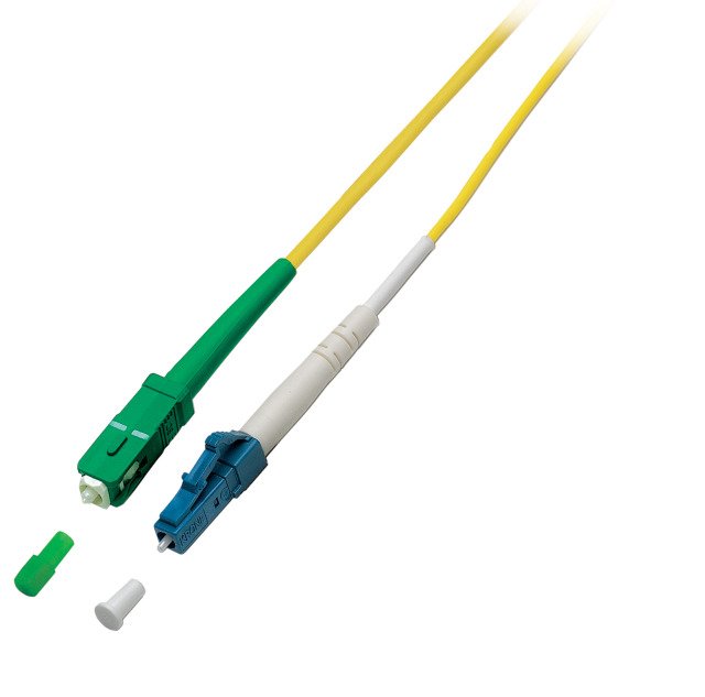 Efb Simplex Cable De Red Lc-Sc Apc Os2 G657a2 1m Lszh 2mm Gelb