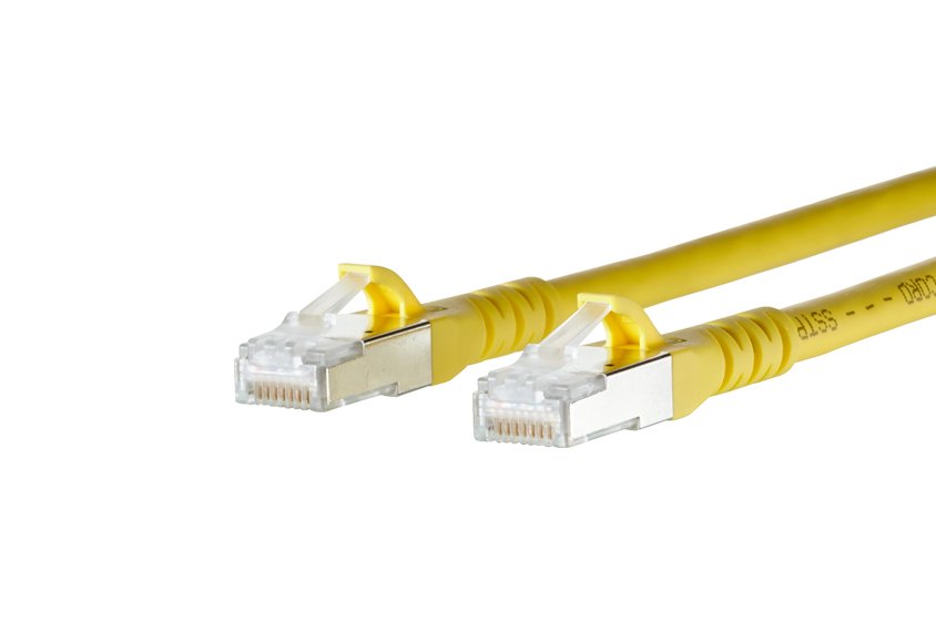 Metz Connect Cable De Red S Ftp Cat.6a Gelb 2,0m