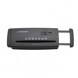 EAN 5901299902615 - Esperanza EN104 triturador de papel Corte en tiras 22 cm Negro imagen 1