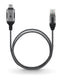 EAN 4040849744020 - Goobay 74402 cambiador de género para cable USB 3.1 type A RJ45 Negro, Plata imagen 5