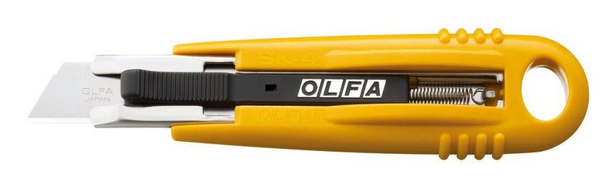 EAN 0091511400625 - Olfa SK-4 Negro, Amarillo Cúter de cuchillas intercambiables imagen 1