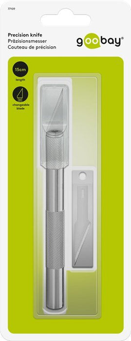 EAN 4040849771095 - Goobay 77109 cúter Acero inoxidable Cuchillo de hoja fija imagen 3