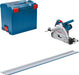 EAN 4059952639239 - Bosch GKT 55 GCE + FSN 1400 PROFESSIONAL 16,5 cm Negro, Azul, Plata 6250 RPM 1400 W imagen 1