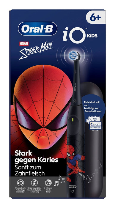 Oral-B Cepillo De Dientes 932820 / Io Kids Spiderman 6+ Mit Etui Negro