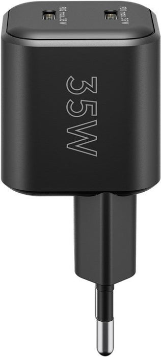 EAN 4040849753336 - Goobay 75333 cargador de dispositivo móvil Universal Negro Corriente alterna Carga rápida Interior imagen 5