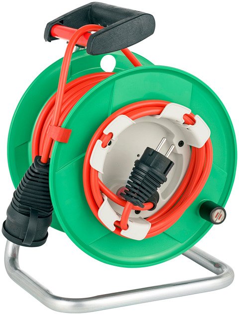 EAN 4007123667550 - Brennenstuhl 1098550001 base múltiple 23 m 1 salidas AC Exterior Verde, Naranja imagen 1