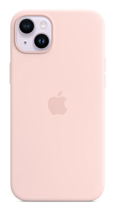 Funda De Silicona Magsafe Para Iphone 14 Plus - Rosa Tiza