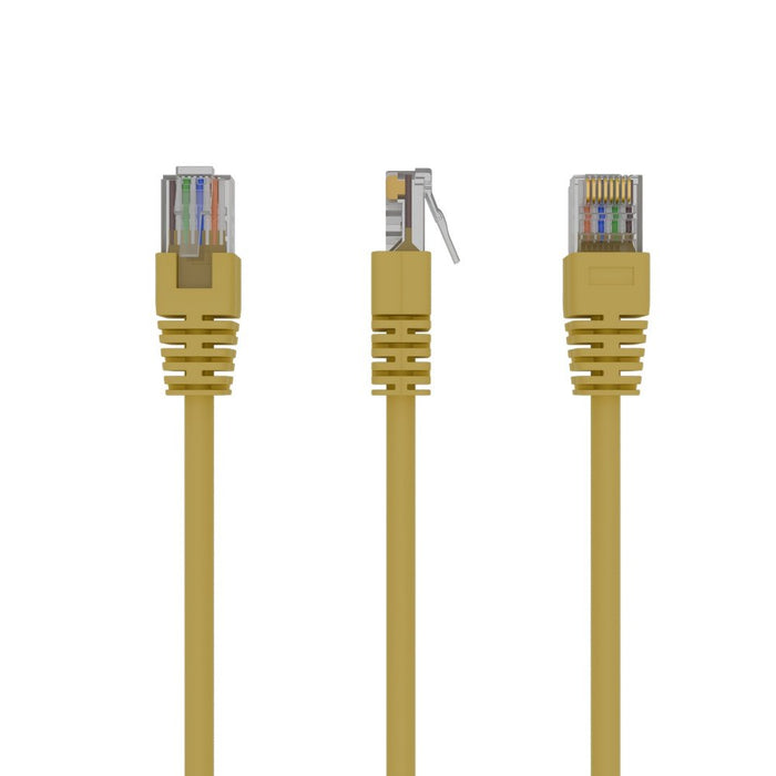 EAN 8716309038553 - Gembird PP12-0.5M/Y cable de red Amarillo 0,5 m Cat5e imagen 1