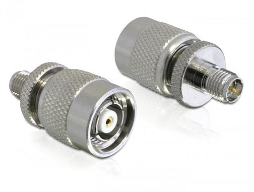 EAN 4043619884117 - DeLOCK 88411 cambiador de género para cable RP-SMA RP-TNC Plata imagen 1
