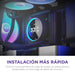 EAN 5056547204147 - NZXT Kraken Elite 240 RGB Procesador Sistema de refrigeración líquida todo en uno 12 cm Negro 1 pieza(s) imagen 13