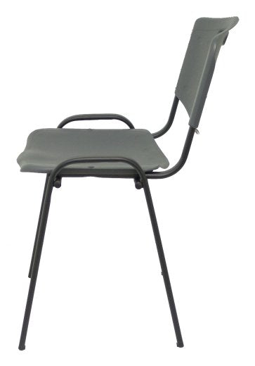EAN 8436586626358 - PIQUERAS Y CRESPO NOWY STYL Pack 2 sillas Iso plastic PVC gris Asiento duro Respaldo duro imagen 3