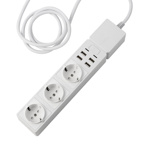 EAN 4717964703538 - Edimax SP-1123WT base múltiple 1,5 m 3 salidas AC Interior Blanco imagen 2