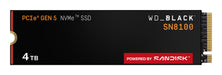 EAN 0619659220891 - SanDisk Black WD_BLACK SN8100 NVMe 4 TB M.2 PCI Express 5.0 TLC 3D NAND imagen 1