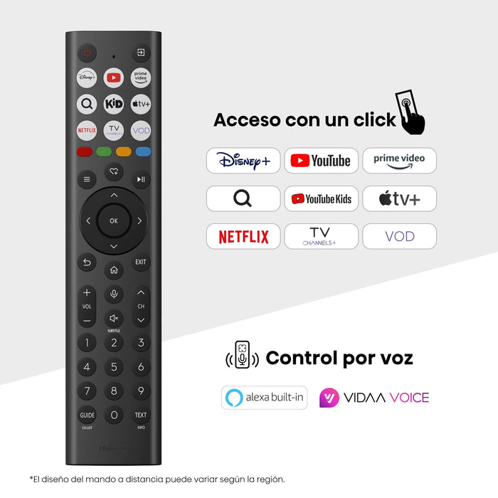 EAN 6942351413709 - Hisense 65E7Q PRO 165,1 cm (65") 4K Ultra HD Smart TV Wifi Negro 385 cd / m² imagen 22