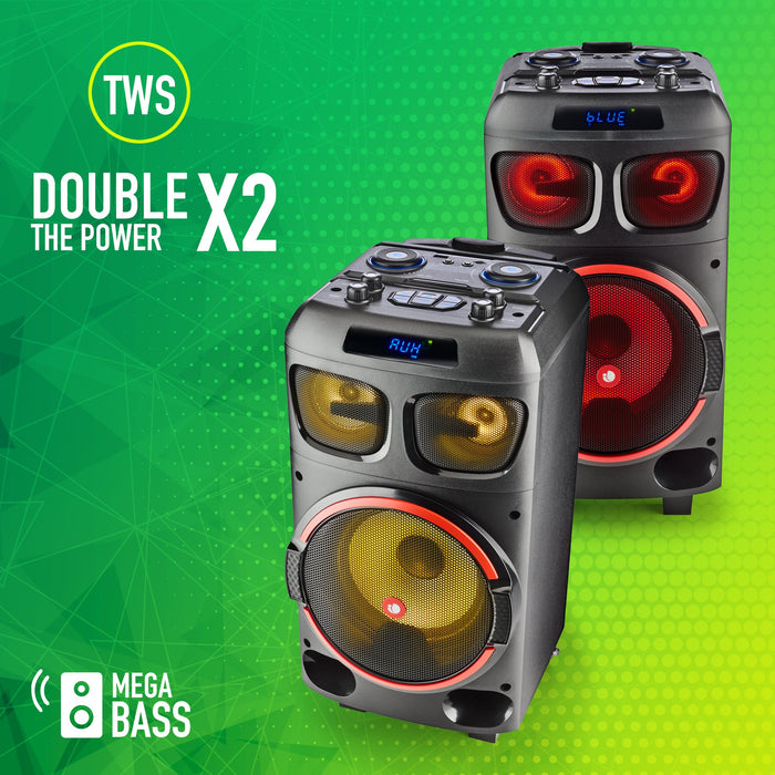 EAN 8435430620108 - NGS WILD DUB ZERO Altavoz portátil estéreo Negro 120 W imagen 8