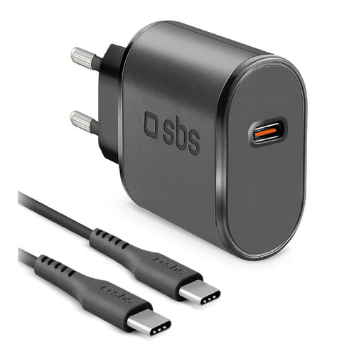 EAN 8018417416491 - SBS TEKITTRTC15W cargador de dispositivo móvil Universal Negro Corriente alterna Carga rápida Interior imagen 1