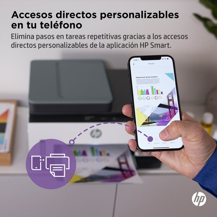 EAN 0195908302643 - HP Smart Tank 7605 All-in-One Printer Inyección de tinta térmica A4 4800 x 1200 DPI 15 ppm Wifi imagen 9