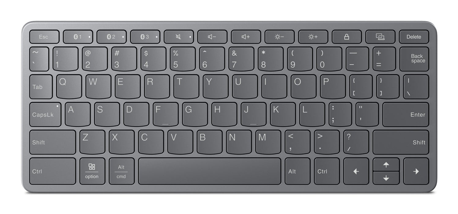 EAN 0197530415173 - Lenovo Multi-Device Wireless Keyboard USB Tipo C Gris imagen 1