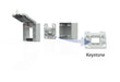 EAN 4251394665603 - METZ CONNECT 1309470003KI caja de tomacorriente Módulo Keystone Gris imagen 3