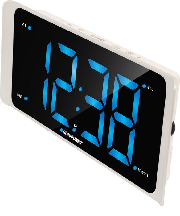 EAN 5901750501258 - Blaupunkt CR16WH despertador Reloj despertador digital Negro, Blanco imagen 2