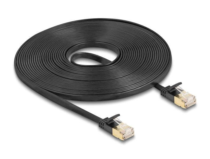 Delock Rj45 Cable De Red Cat.6a Macho A Macho U/Ftp 7,5 M Negro