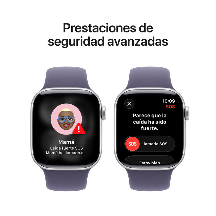 EAN 0195950470420 - Apple Watch Series 11 OLED 42 mm Digital 374 x 446 Pixeles Pantalla táctil 5G Plata Wifi GPS (satélite) imagen 6