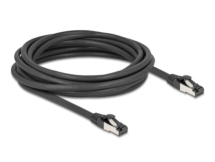 Cable Delock Rj45 De Red Cat.8.1 S/Ftp 5 M Bis 40 Gbps Negro