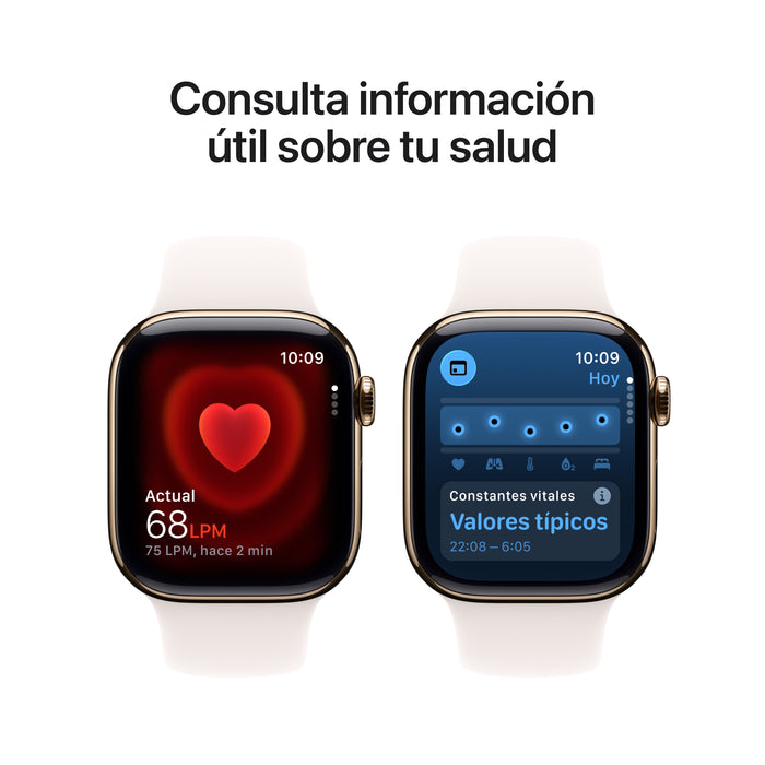 EAN 0195950472226 - Apple Watch Series 11 OLED 42 mm Digital 374 x 446 Pixeles Pantalla táctil 5G Titanio Wifi GPS (satélite) imagen 5