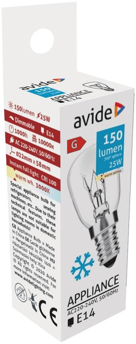 Avide Halogen Leuchtmittel 150lm 25w E14 Ww 3000k