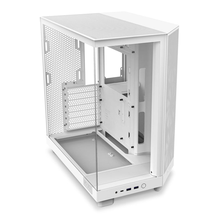 EAN 5056547204048 - NZXT H6 Flow Midi Tower Blanco imagen 5