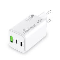 EAN 4260664878452 - MediaRange MRMA116-2 cargador de dispositivo móvil Smartphone, Tableta Blanco Corriente alterna Carga ráp imagen 3