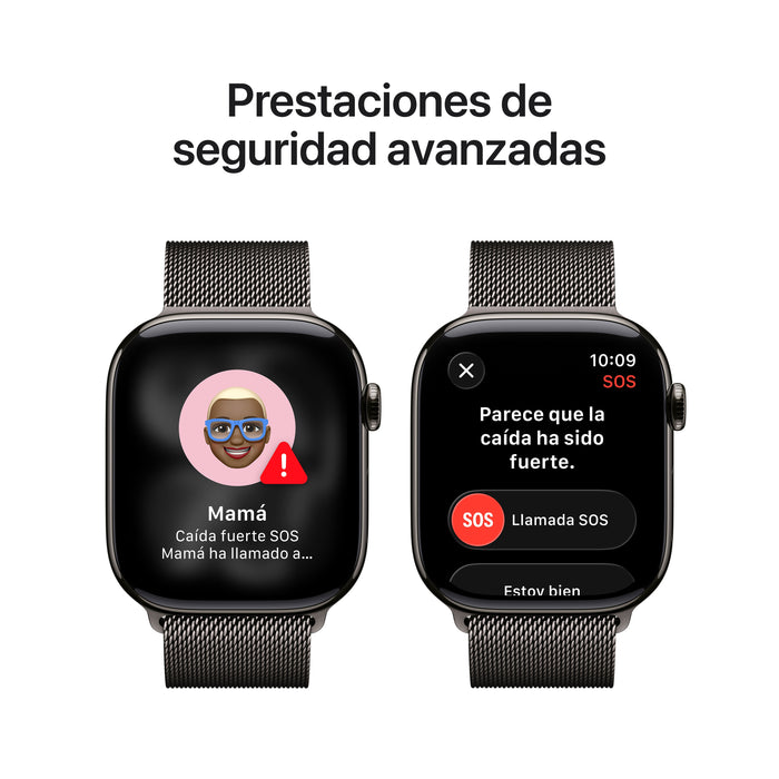 EAN 0195950479386 - Apple Watch Series 11 OLED 46 mm Digital 416 x 496 Pixeles Pantalla táctil 5G Titanio Wifi GPS (satélite) imagen 6