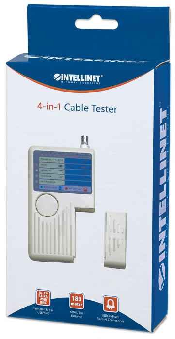 EAN 0766623351911 - Intellinet 351911 comprobador de cables de red Beige imagen 6
