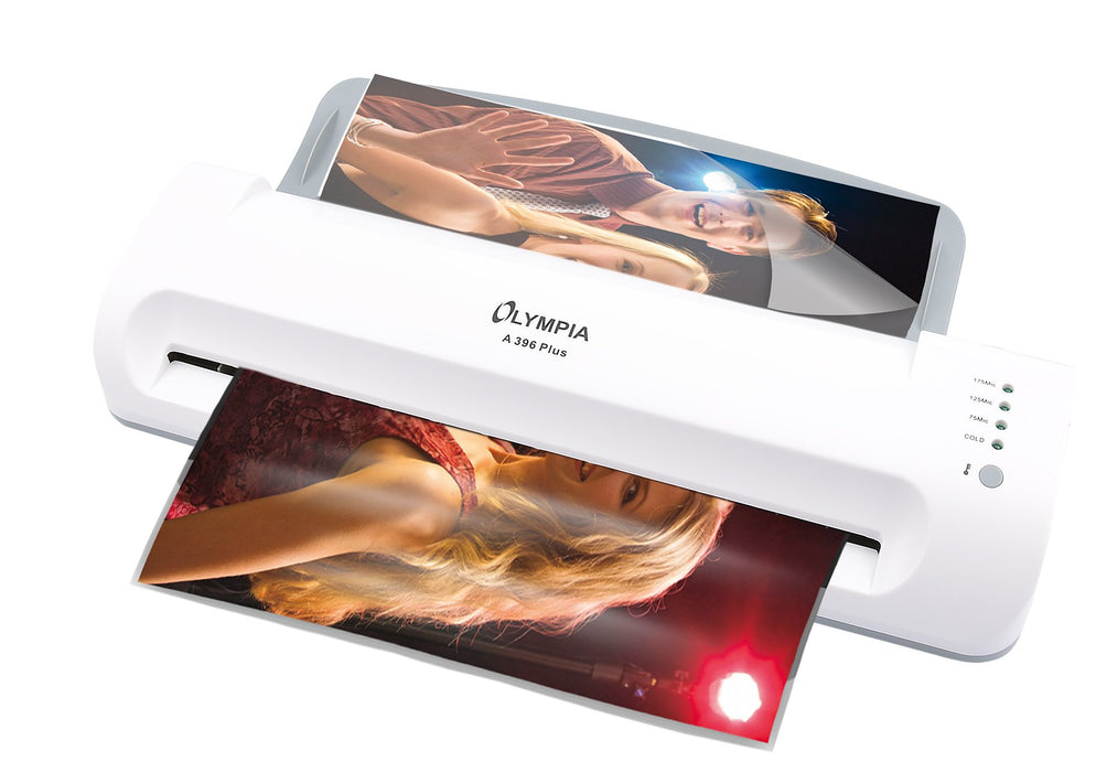 EAN 4030152031269 - Olympia A396 Plus Plastificadora en frío/caliente 300 mm/min Blanco imagen 3