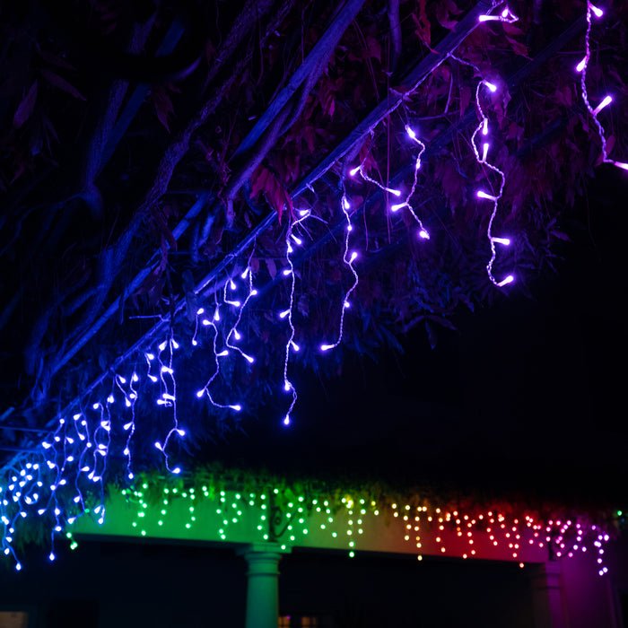 Carámbanos Led Inteligentes Twinkly 190 Rgb 5x0,7m