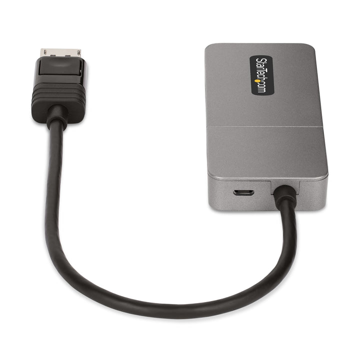 EAN 0065030897631 - StarTech.com MST14DP123HD adaptador de cable de vídeo 0,3 m 3 x HDMI Gris imagen 4