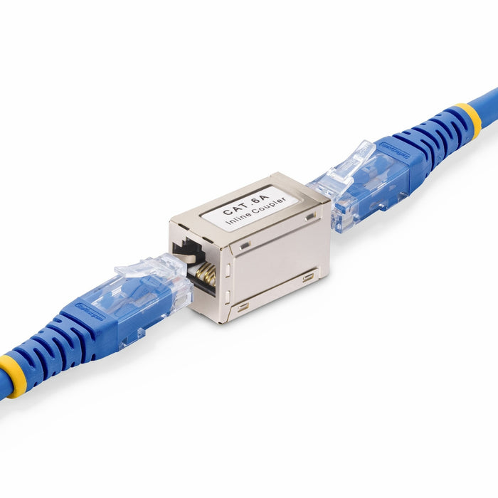 Shielded Rj45 Coupler, Inline  Cat6a Coupler, Female To
